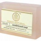 KHADI NATURAL Sandalwood Soap  (3 x 125 g)