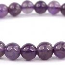 CRYSTU  Crystal Amethyst, Crystal, Beads Bracelet Size 2