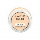 Lakme Peach Milk Soft Creme Moisturizer, Lightweight Face Cream, Non Sticky,