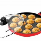 Hawkins Nonstick Appe Pan with Glass Lid 12 Cups 22 cm NAPE22G