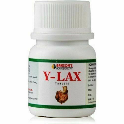 Bakson Y Lax Tablets (75tab) Free Shipping