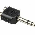 GPR-484 Dual RCA to 1/4" TRS Adaptor