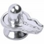 Mercury Shivling with Snake Silver Height 3 cms Width 3 cm ,length 4cm ( 70gm)