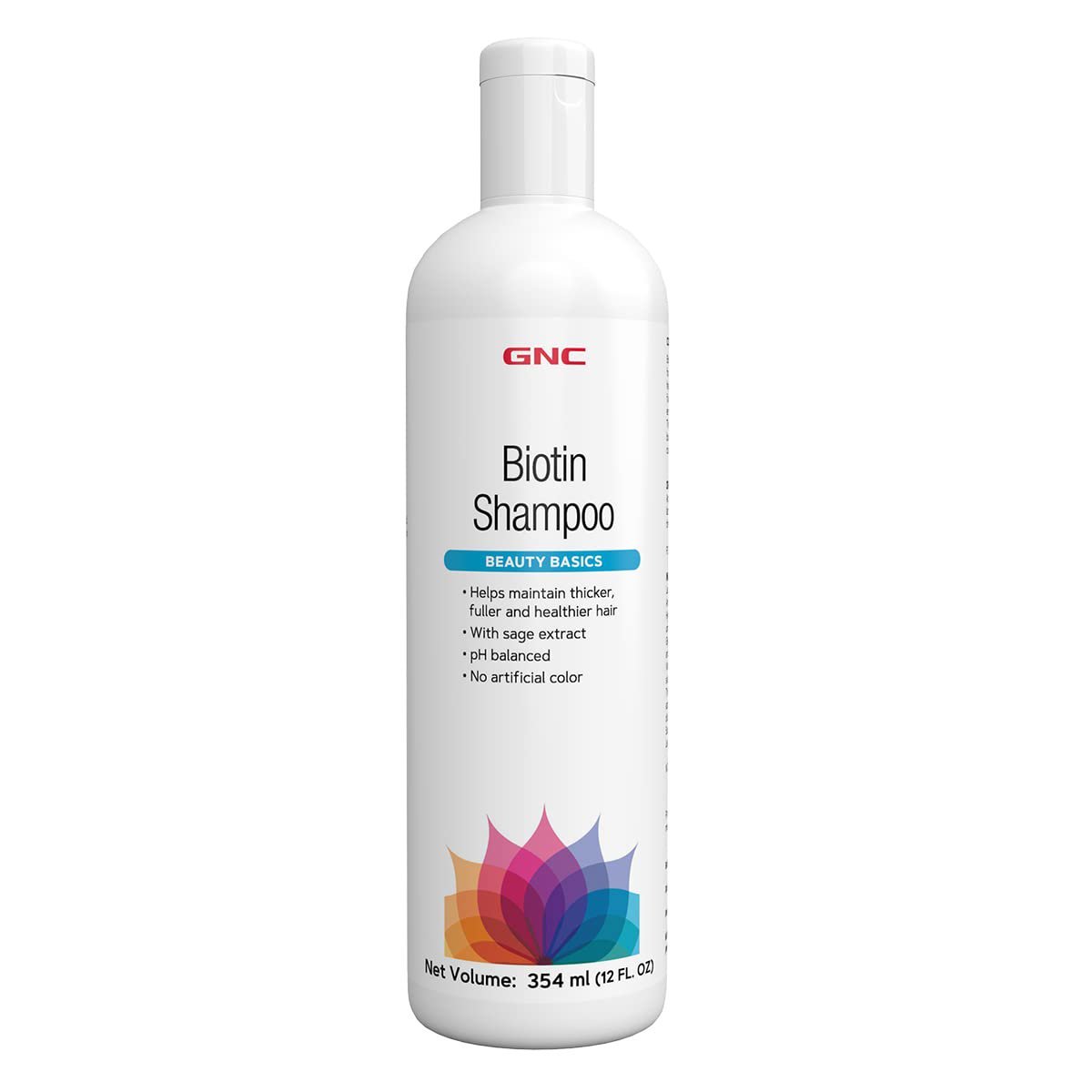 GNC Biotin Shampoo | 354 ml | Reduces Hair Fall & Thinning | Strengthens & Thickens
