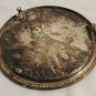 Vtg Scotland Ceramic Tile Silver Plate Robert Burns Edinburgh Castle H&R Johnson