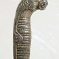 Metal Sword LETTER OPENER Lion Head Pommel WWI German Officer Vintage Miniature