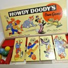 Howdy Doody's Own Ball Game 1949 Vintage TV Show Bowling Set Parker Brothers