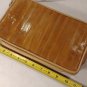 Vintage Lee Sands Genuine EEL SKIN Leather Handbag Purse Double Carry Strap
