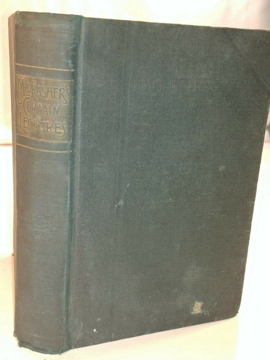 Mrs Rasher's Curtain Lectures 1884 illustrated Victor Author of Bad Boy's Diary