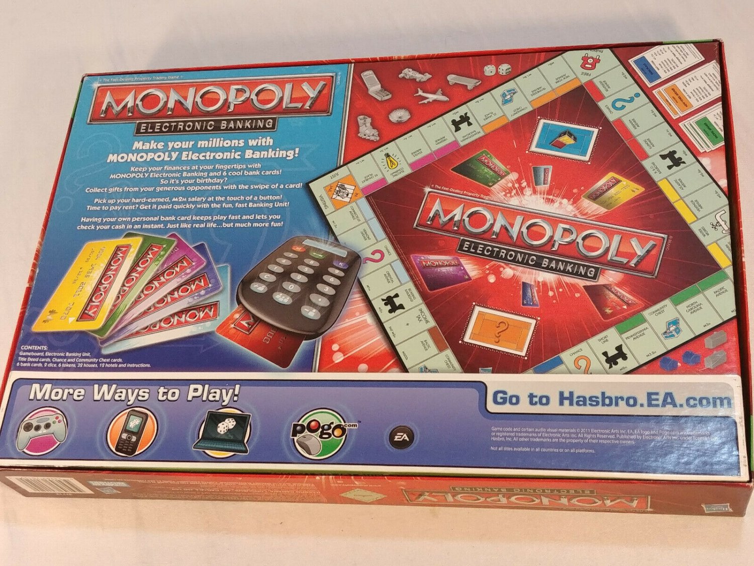 Monopoly Electronic Banking – Gioco In Scatola Con Bancomat E Carte Di Credito (Versione Inglese) - 5