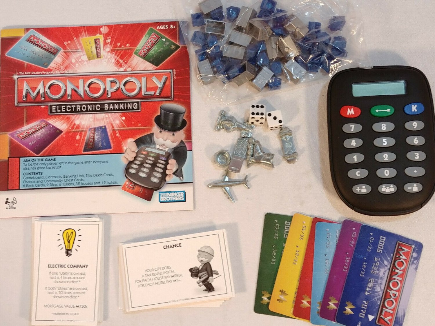 2011 Hasbro Monopoly ELECTRONIC BANKING Electronic Board Game 37712