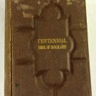 Centennial Book of American Biography 1876 Tooled-Leather Cover Illustrated