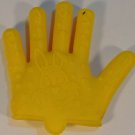 Play-Doh Hand Splatz Accessory Rubber Glove Shape Maker 1997 Vintage Hasbro YLW