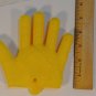 Play-Doh Hand Splatz Accessory Rubber Glove Shape Maker 1997 Vintage Hasbro YLW