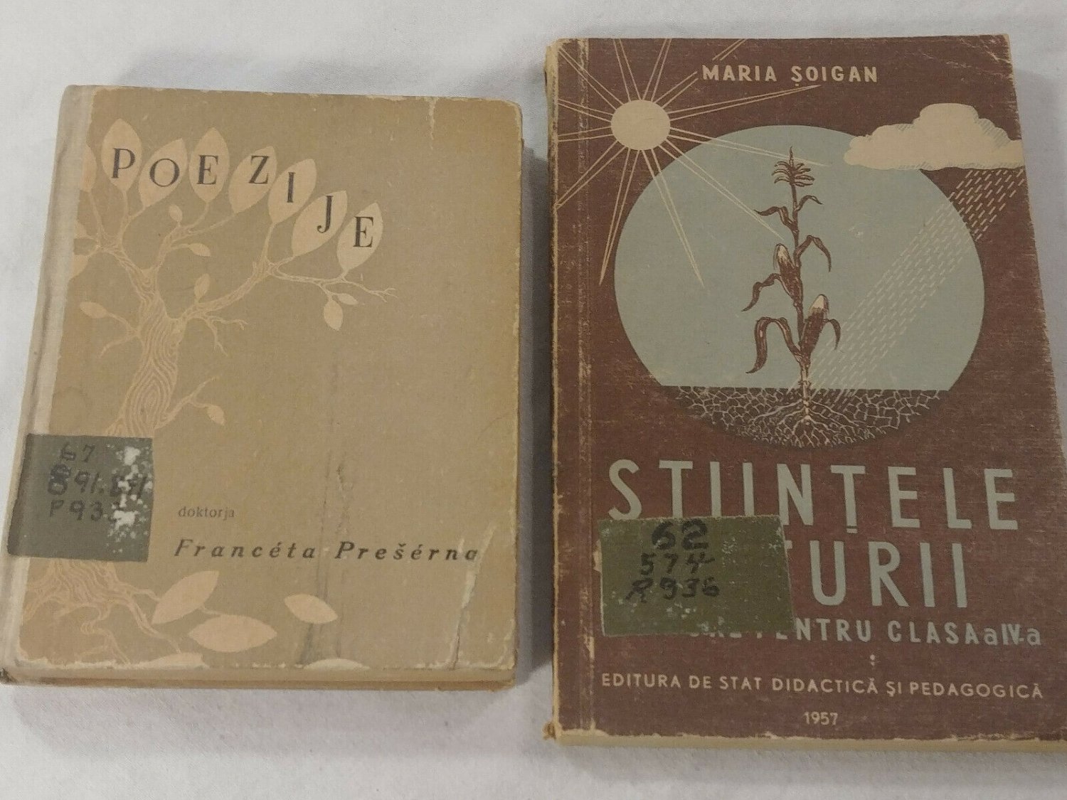 US Army Language Training Fort George Meade Books POEZIJE Preserna 1952 Poetry