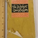 Rubaiyat of Omar Khayyam Peter Pauper Press 1960's Jeff Hill Illustrated HC w DJ
