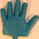 Play-Doh Hand Splatz Accessory Rubber Glove Shape Maker 1997 Vintage Hasbro BLUE