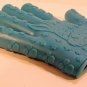 Play-Doh Hand Splatz Accessory Rubber Glove Shape Maker 1997 Vintage Hasbro BLUE