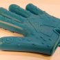 Play-Doh Hand Splatz Accessory Rubber Glove Shape Maker 1997 Vintage Hasbro BLUE