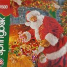 2012 Springbok Jigsaw Puzzle SANTA'S RETURN Donna Gelsinger 1500 Pcs 2x3' in Box