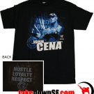 John Cena - Blue Hustle T-shirt Size Youth Large