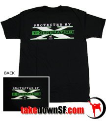 DX - Protected By T-shirt Size Large