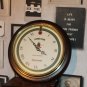 Jameson clock - wood brass glass