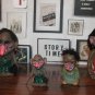 Vintage HIECO Troll Doll 9" BOBBLE HEAD Nodder VOODOO JOE Wurzelsepp Germany