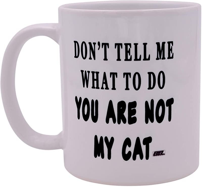 Funny Cat Owner Coffee Mug Novelty Cup Great Gift Idea For Cat Kitten Owners