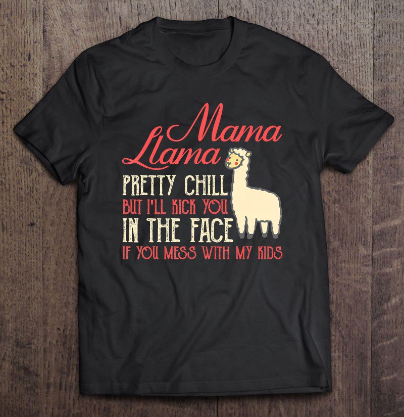 Tadostore Mama Llama Definition Funny Llama Mom Tee Shirt
