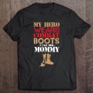 Tadostore My Hero Wears Combat Boots Army Tee Shirt