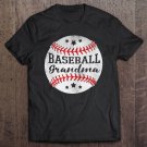 Tadostore Womens Baseball Grandma Vintage Retro Gift Tee Shirt