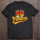 Tadostore Vintage Reel Cool Grandma Loves Fishing Gift Mother's Day Tee Shirt