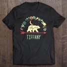 Tadostore Tiffany Name Gift Floral Personalized Mama Bear Tee Shirt