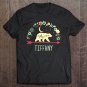 Tadostore Tiffany Name Gift Floral Personalized Mama Bear Tee Shirt