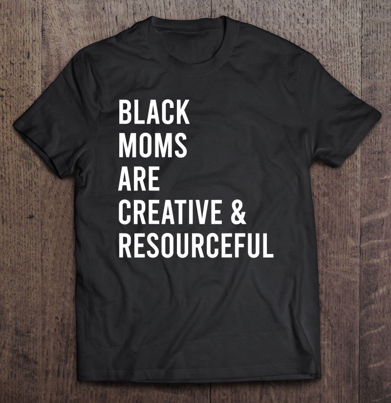 Tadostore Black Moms Tee Shirt