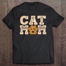 Tadostore Cat For Women - Cat Mom Tshirt - Retro Paw Lover Lady Tee Shirt