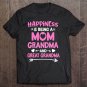 Tadostore Happiness Is Being A Mom Grandma And Great Grandma Tee Shirt