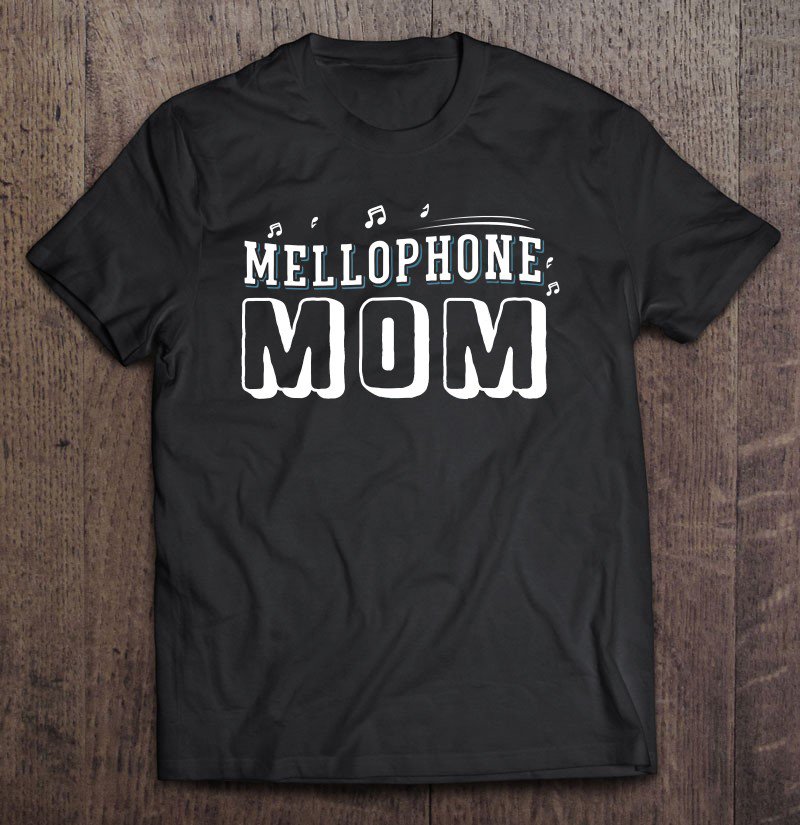 Tadostore Funny Marching Band S Mellophone Mom Brass Instrument Tee Shirt