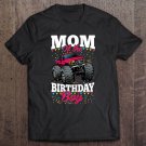 Tadostore Womens Monster Truck Mom Of The Birthday Boy Gift Tee Shirt