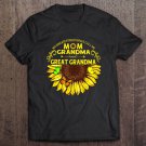 Tadostore My Greatest Blessings Call Me Mom Grandma And Great Grandma Sunflower Butterfly Tee Shirt