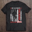 Tadostore My Favorite Soldier Calls Me Mom Usa Flag Mother Tee Shirt