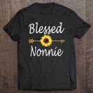 Tadostore Blessed Nonnie Sunflower Mothers Day Tee Shirt