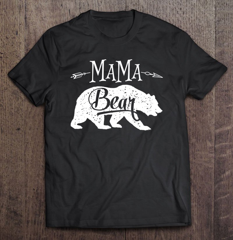 Tadostore Mama Bear Mothers Day Family Matching Couple Women Tee Shirt