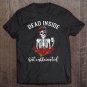 Tadostore Dead Inside But Caffeinated Shirt Skeleton Mom Coffee Lover Tee Shirt