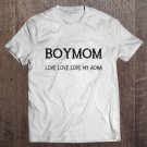Tadostore Boymom Love Love My Sons Tee Shirt