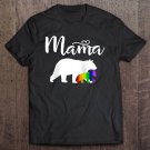 Tadostore Lgbtq Mama Bear Gay Pride Rainbow Cub Lgbt Mother's Day Gift Raglan Baseball Tee Tee Shirt
