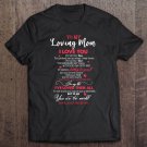 Tadostore To My Loving Mom I Love You For All The Time You Picked Me Up When I Was Down For All The