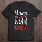 Tadostore Mama Of The Wild One Buffalo Plaid Lumberjack 1St Birthday Tee Shirt