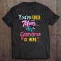 Tadostore Funny Kids You're Fired Mom, My Grandma Is Here Tee Shirt